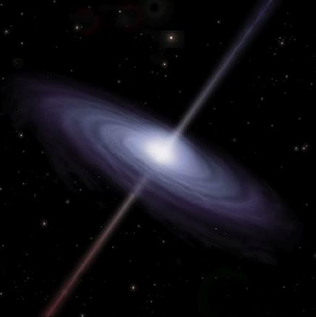 El universo sería un gran agujero negro de baja densidad.