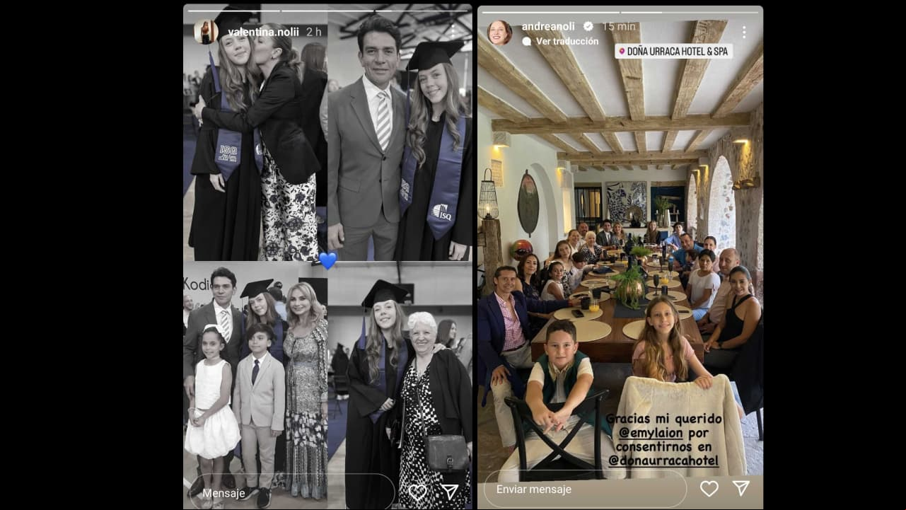 Jorge Salinas aparece por primera vez con hija de Andrea Noli