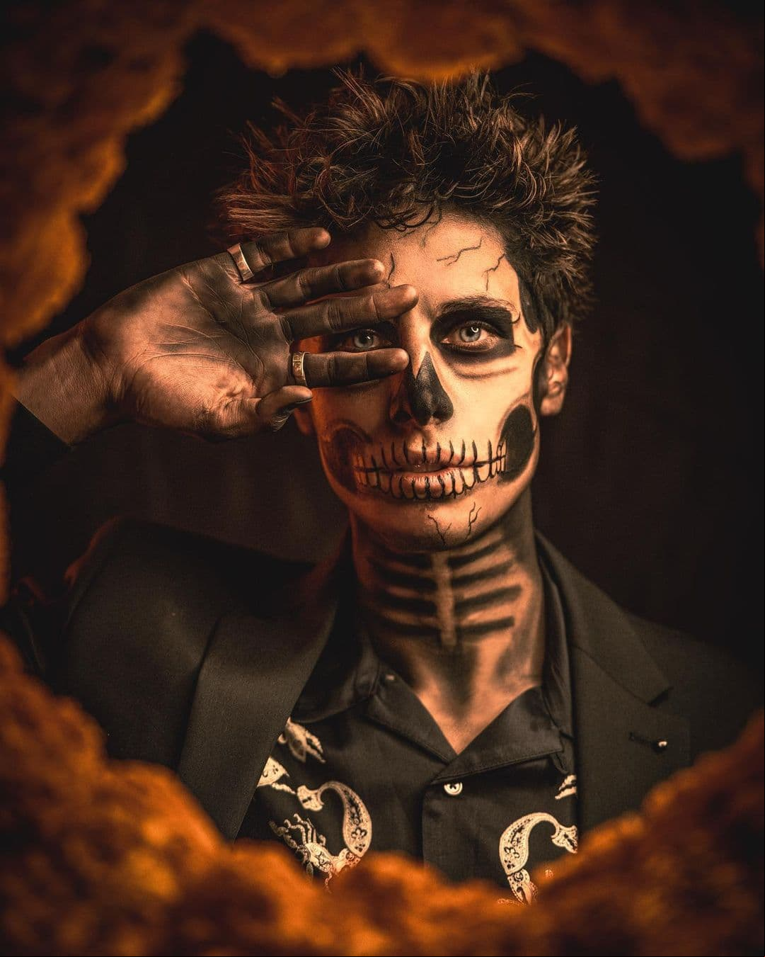 Juanpa Zurita se viste de Catrín