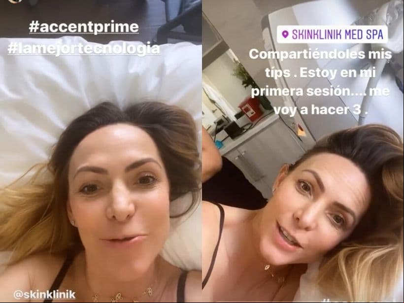 Erika Zaba destapa tratamiento con el que combate la flacidez que le dejó el embarazo