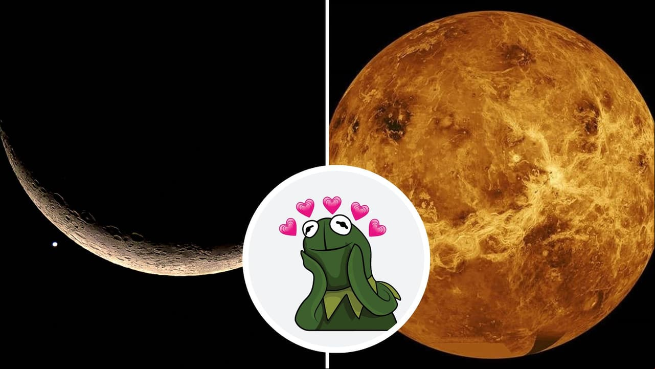 La Luna y Venus 'se besarán' y ofrecerán un impresionante espectáculo astronómico