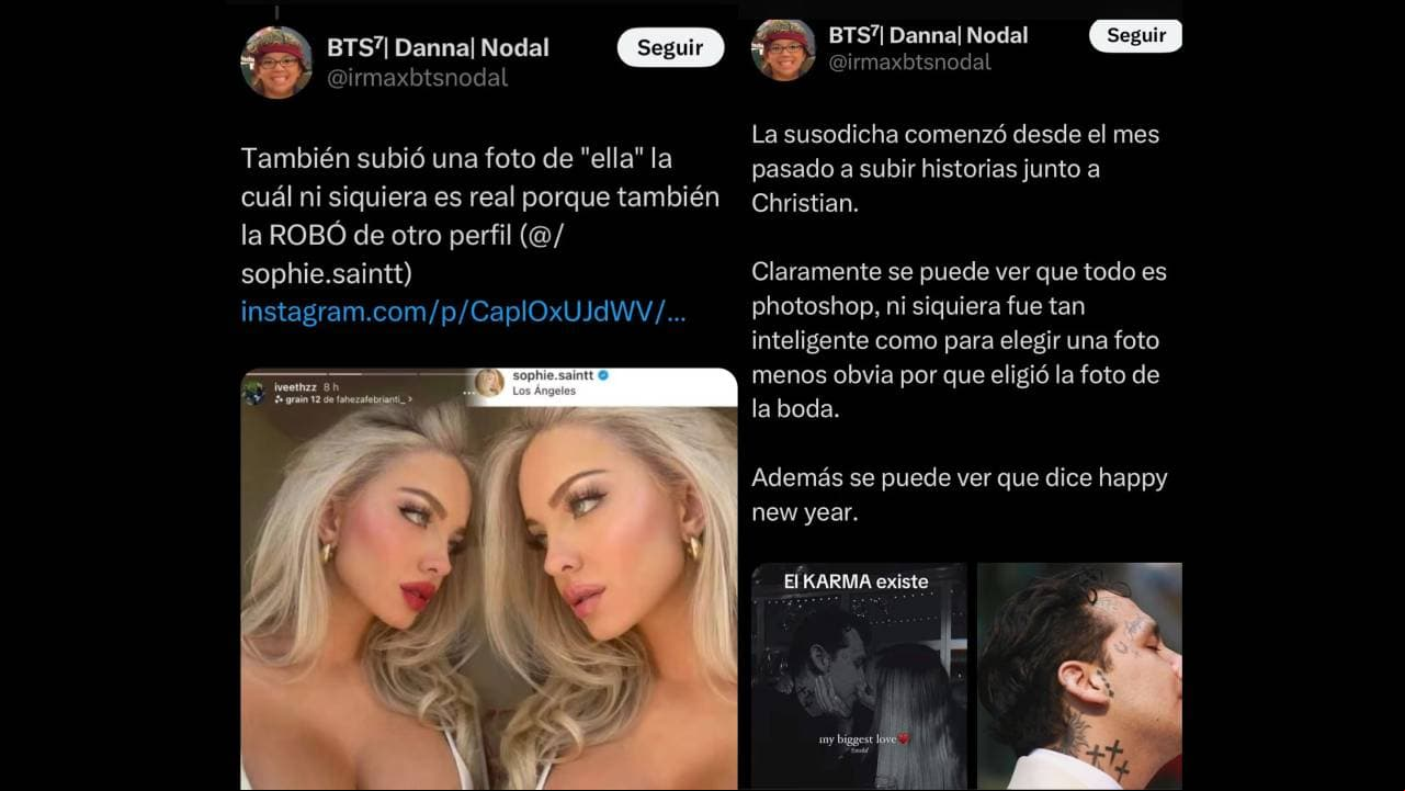 Ella sería la nueva amante de Nodal