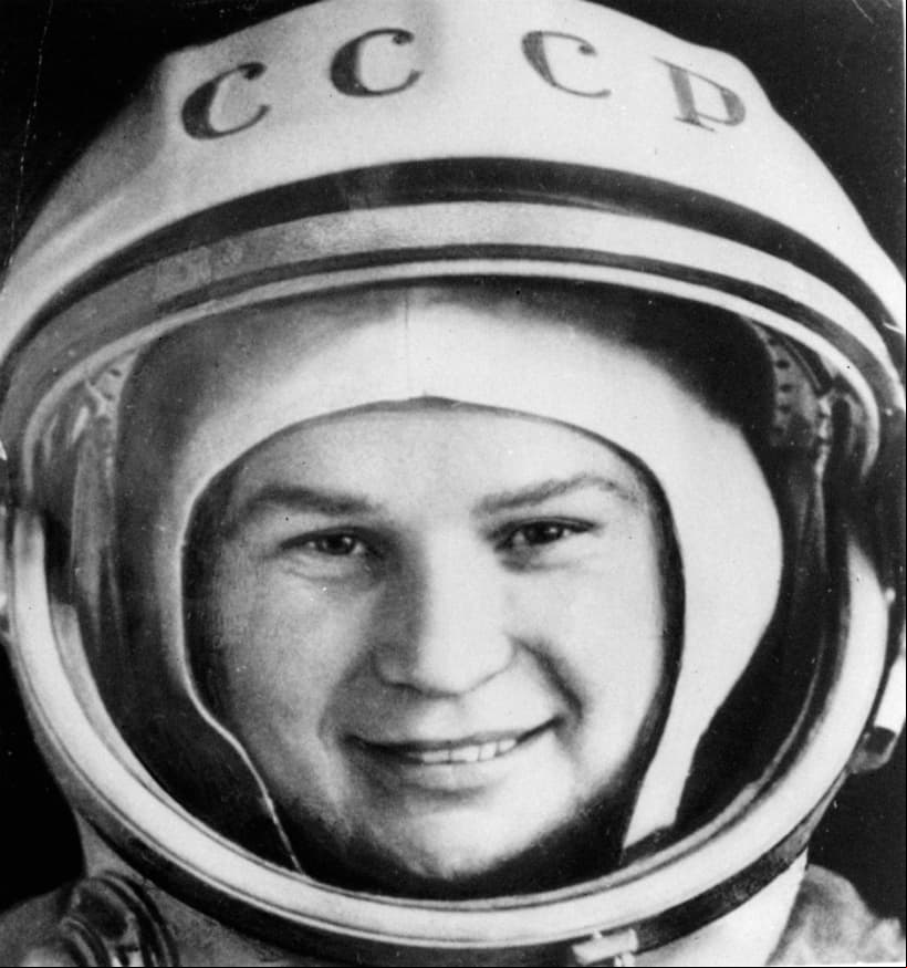 Valentina Tereshkova. Fue la primera mujer en viajar al espacio y la única en hacerlo en solitario, a bordo del Vostok 6 en 1963.