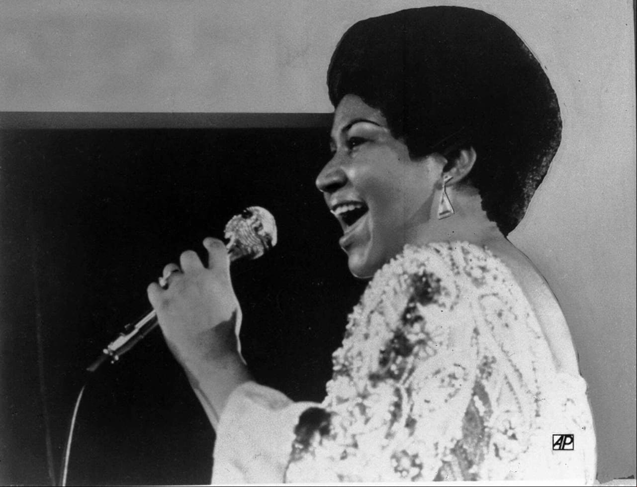 Aretha Franklin fue la primera mujer en entrar al Rock and Roll Hall of Fame.