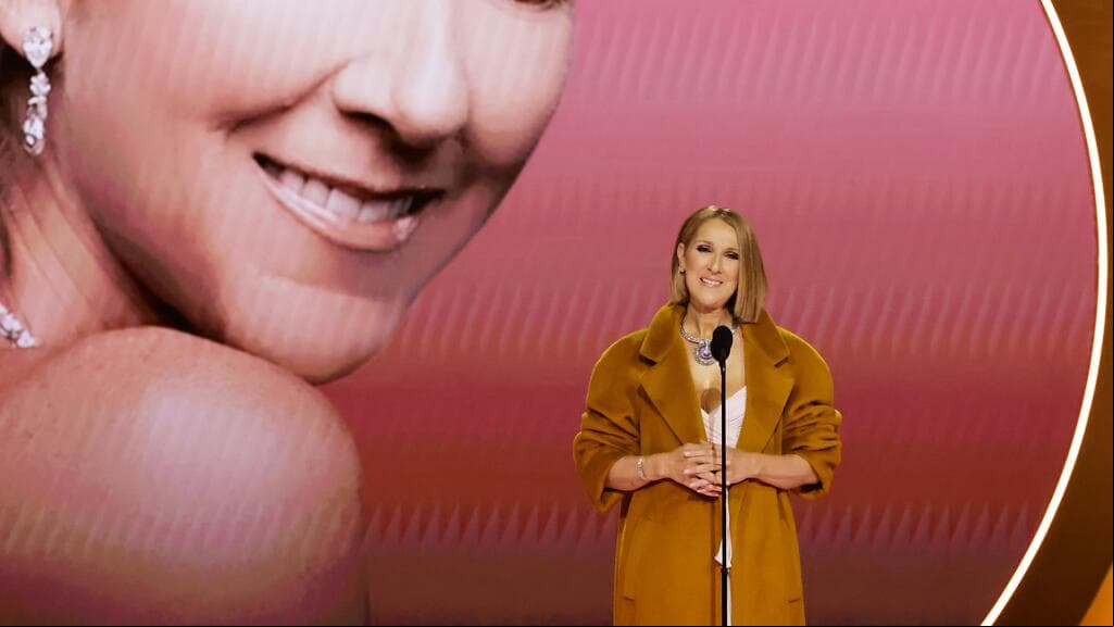 Céline Dion no estaba anunciada en el 'line-up' oficial de los GRAMMY 2024.