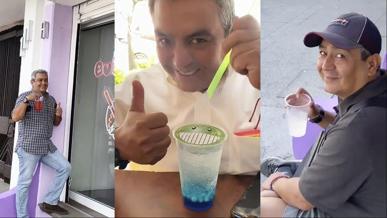 Papá enternece al atraer clientes para el negocio de su hija de esta manera