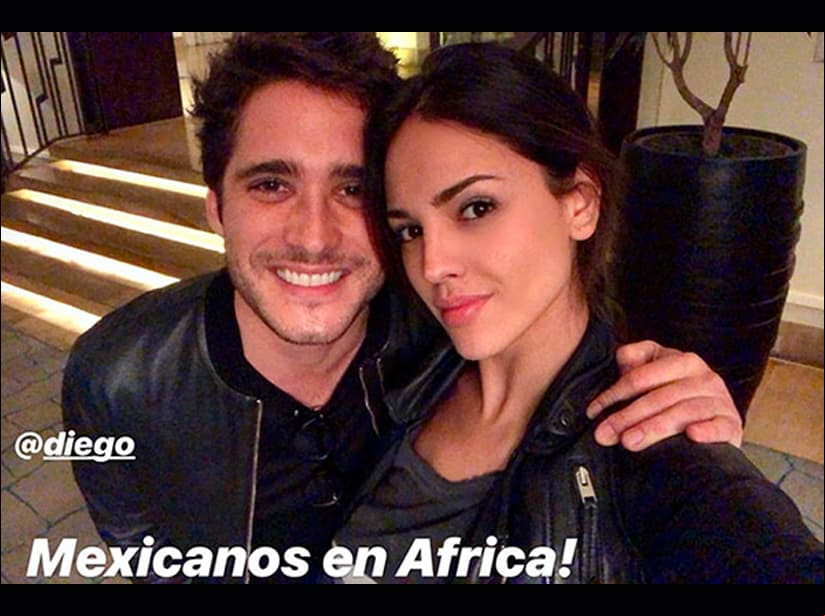 Diego Boneta presume su encuentro con Eiza González