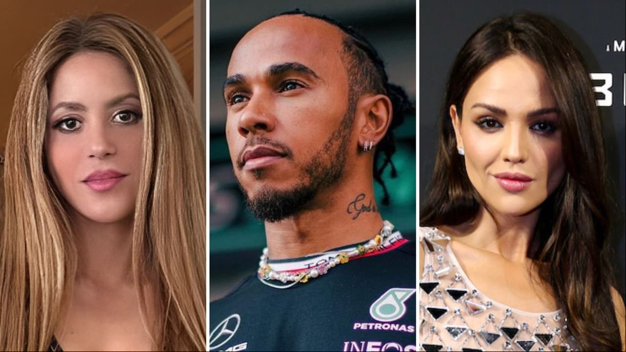 ¿Shakira se molestó porque Lewis Hamilton tuvo encuentro con Eiza González? Esto se sabe