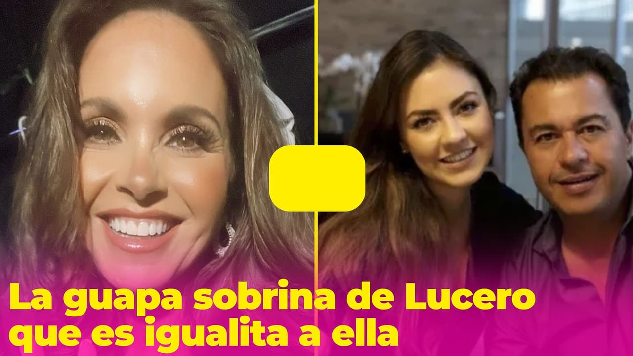 Lucero tiene una guapa sobrina que podría ser su clon, conoce a Montse Hogaza