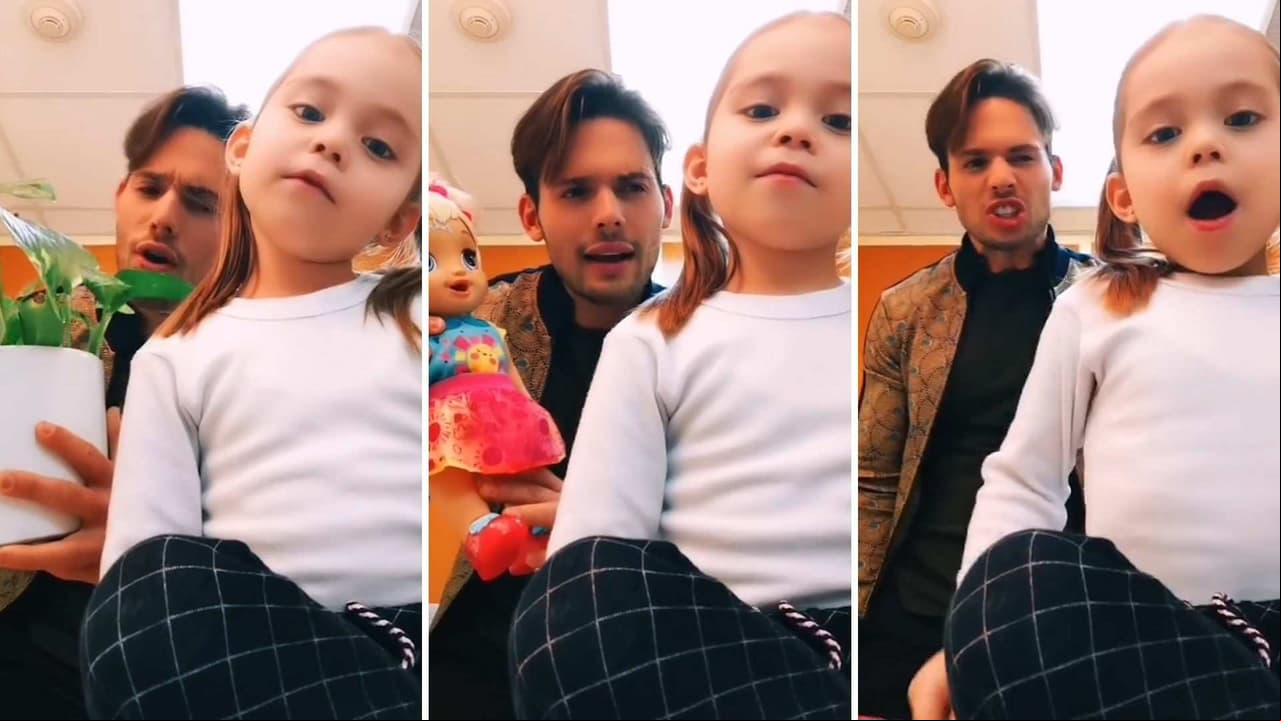 'Clarita' desborda ternura con Emmanuel Palomares al parodiar éxito de Christian Nodal y Ángela Aguilar
