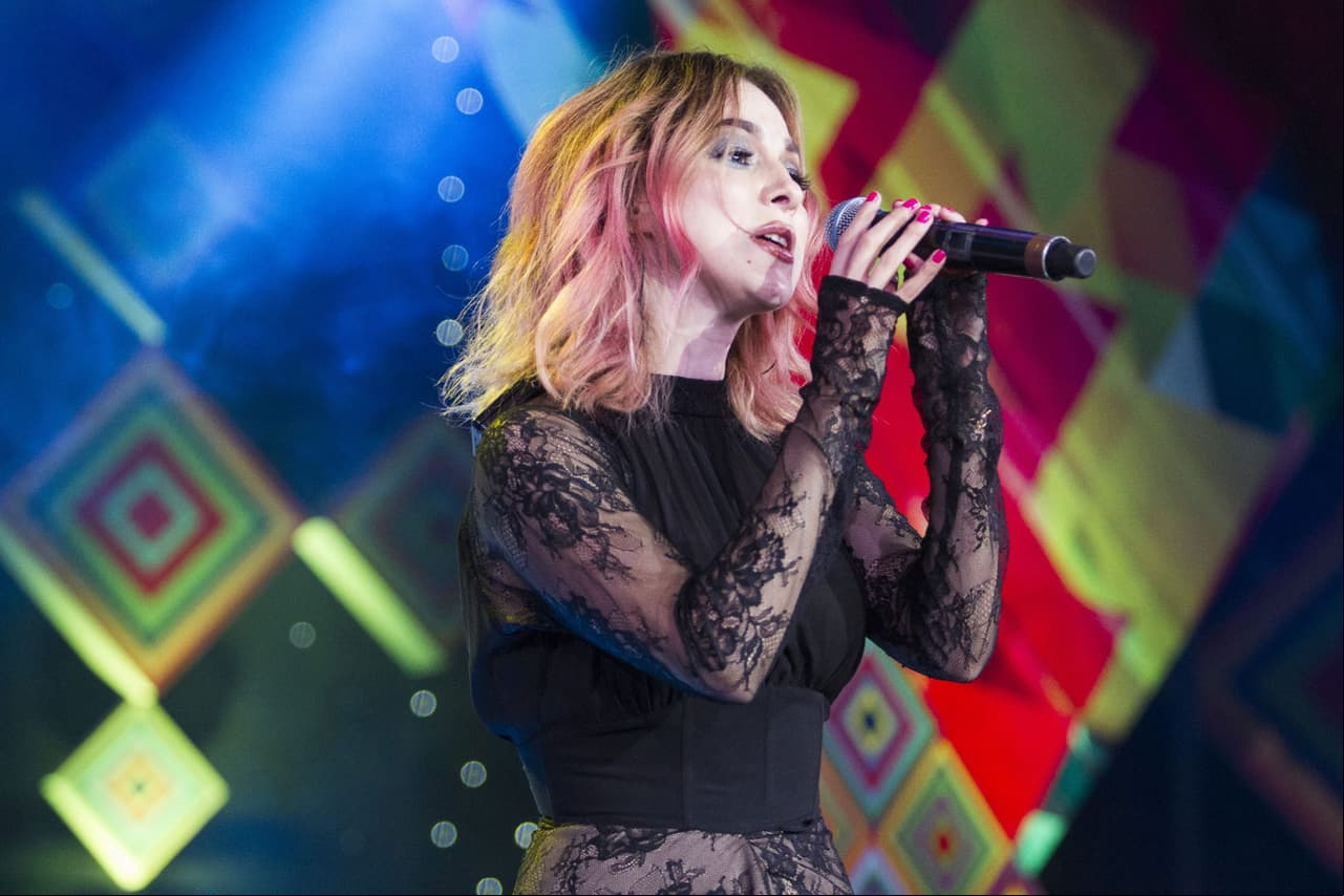Paty Cantú no podía faltar en esta noche muy mexicana.