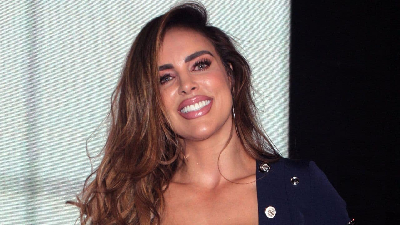 Sara Corrales en la presentación de la telenovela 'Cita a ciegas'