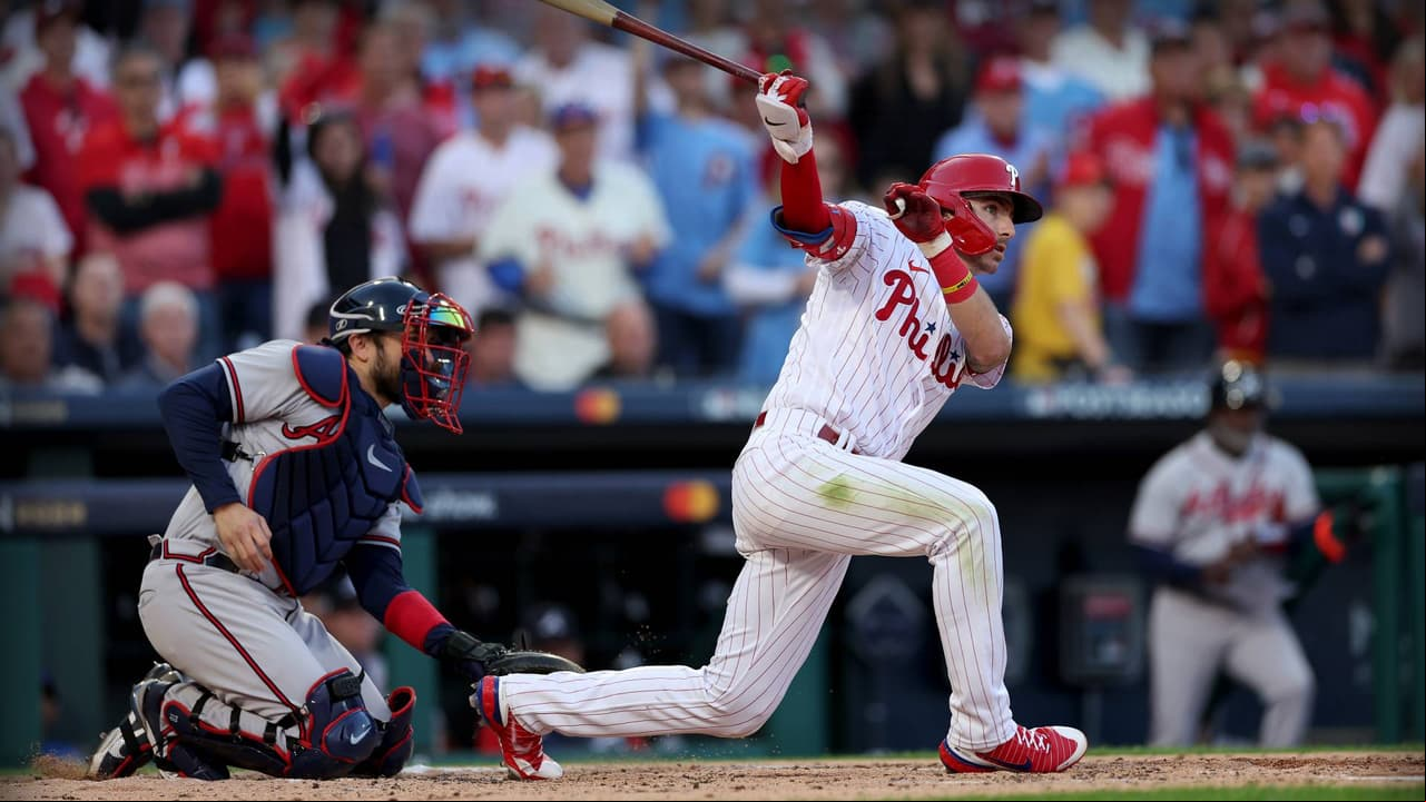 Phillies apalea a los Braves y está a un juego de sentenciar la serie
