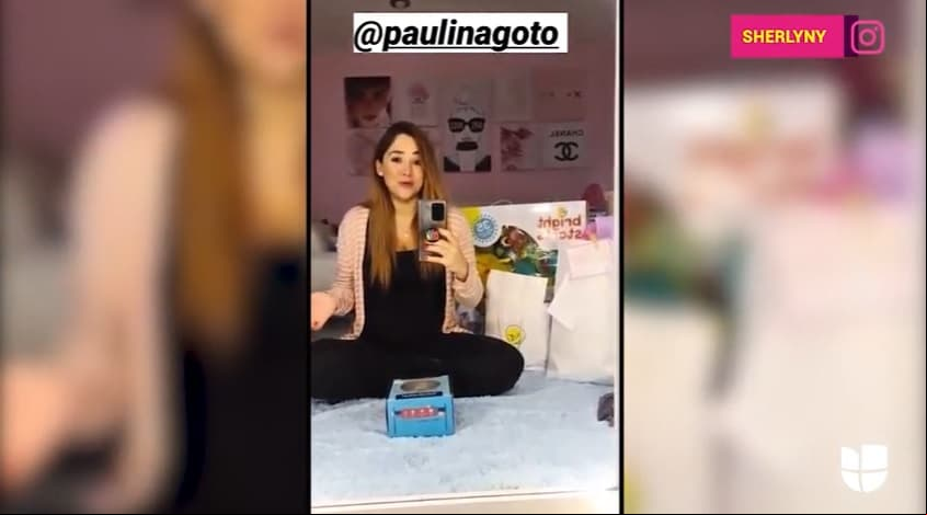 Sherlyn detalló lo indispensable que es el ragalo que le envió Paulina Goto al bebé