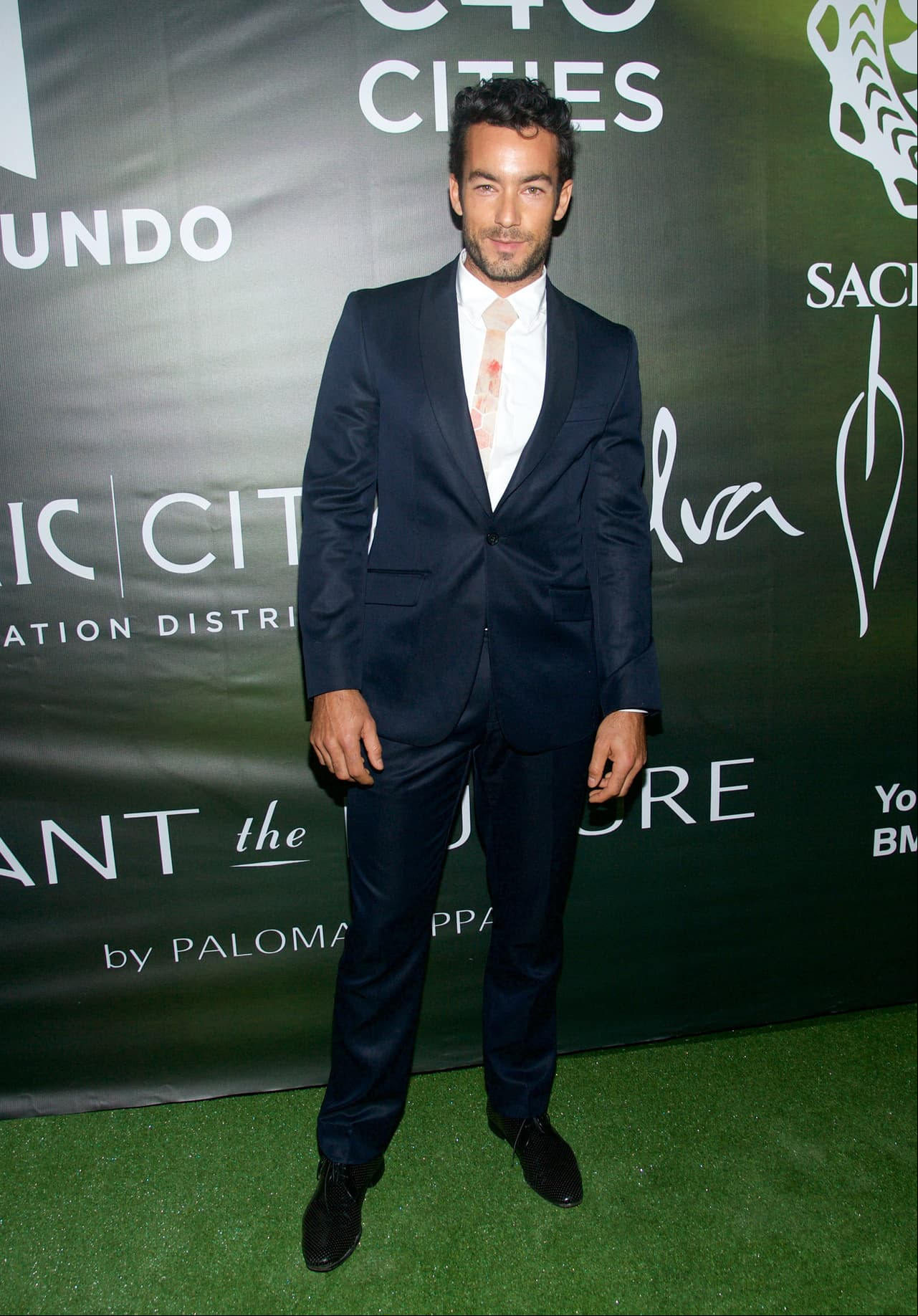 Aaron Díaz en la gala Sachamama Green