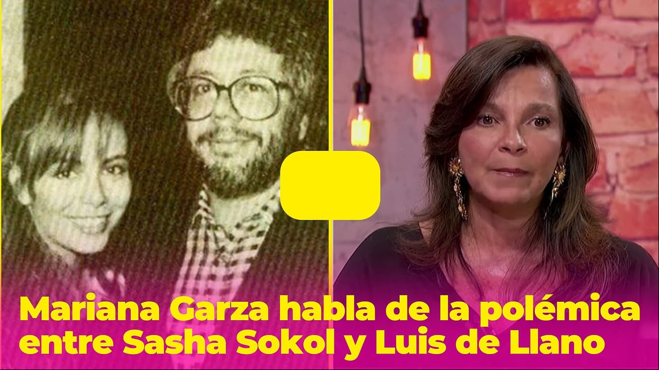 Entre lágrimas, Mariana Garza habla sobre la polémica entre Sasha Sokol y Luis de Llano: “Todos veíamos esa relación como algo raro”