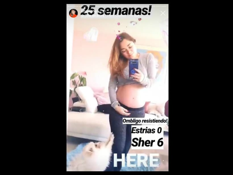 Con esta foto, Sherlyn presume que le va ganando 'la guerra' a las estrías: “Sher 6 - Estrías 0”