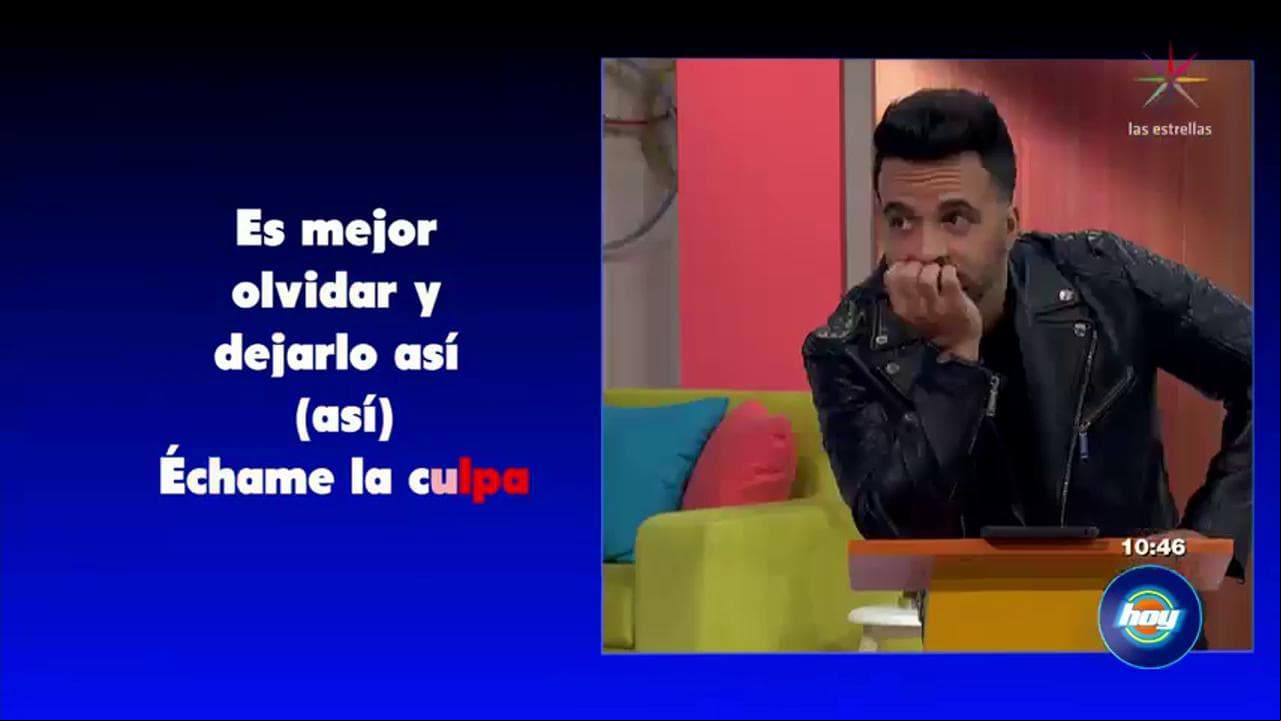 ¡Conductores de Hoy le cantan a Luis Fonsi!