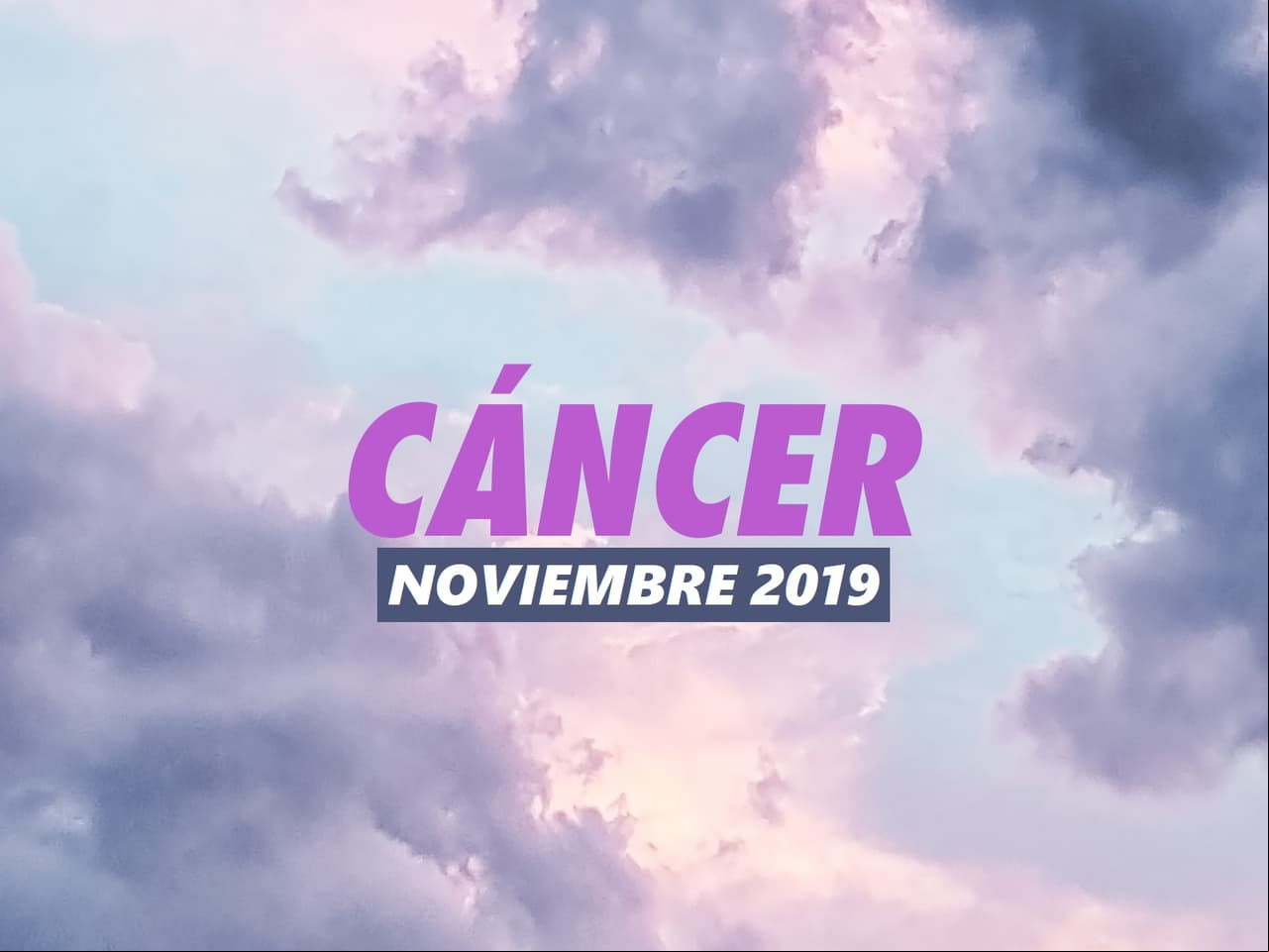 Horóscopo Cáncer: ¿cómo será noviembre para ti?