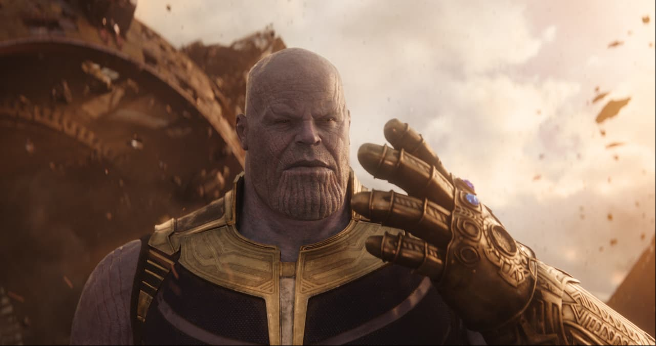'Thanos' en la película 'Avengers: Infinity War'