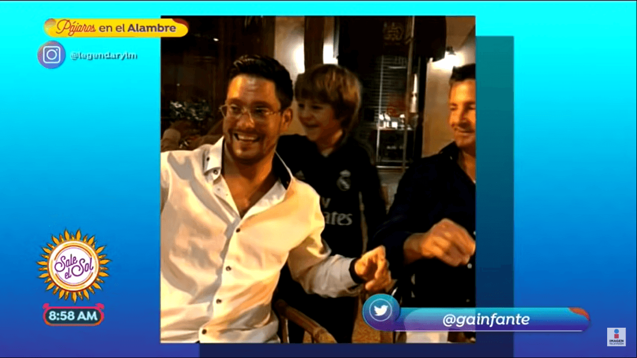 Hermano de Luis Miguel sorprende por su gran parecido físico con el cantante