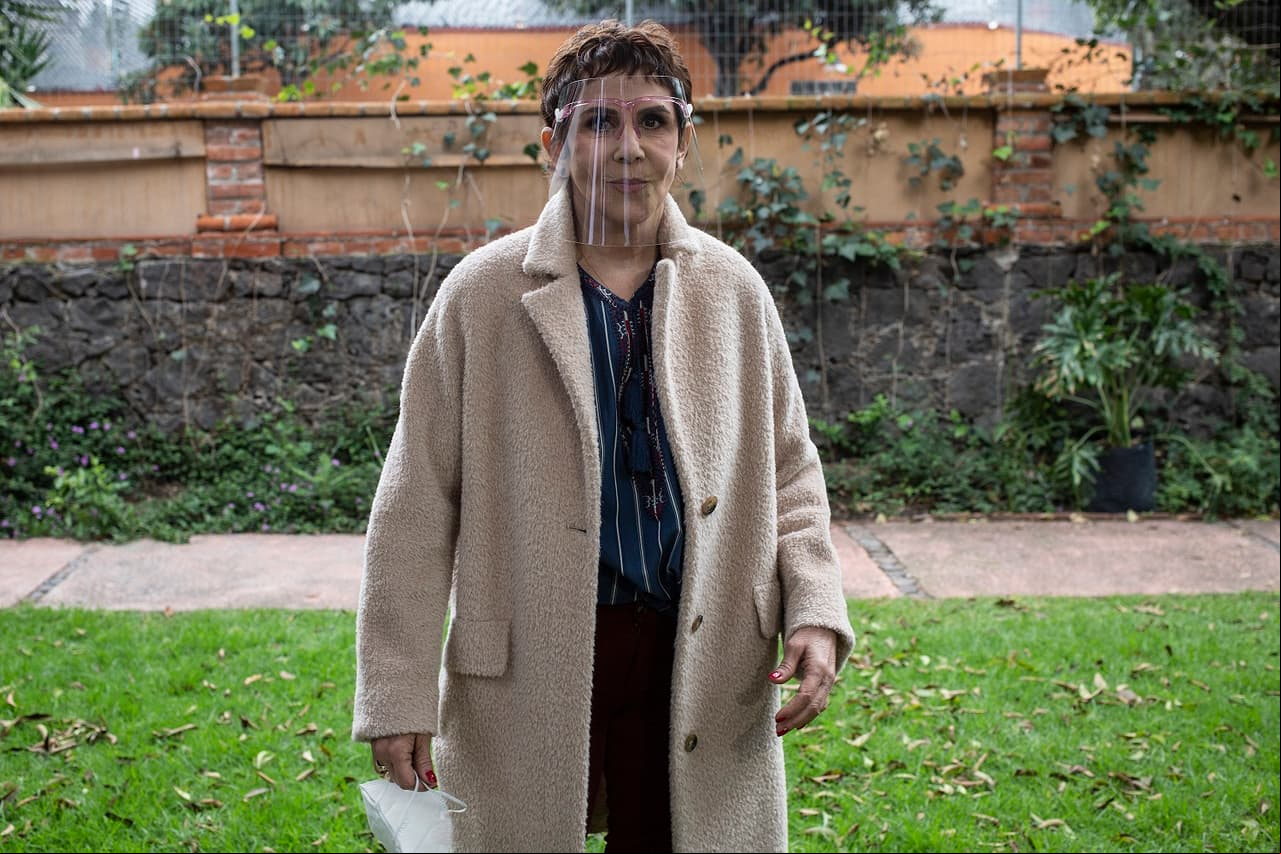 Rebecca Jones compartió sus primeras escenas con Fátima Molina. La actriz encarnará a ‘Antonia’ en una actuación especial.